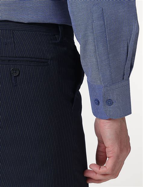 Buy 2pk Self Design Full Sleeves Shirt at Marks & Spencer