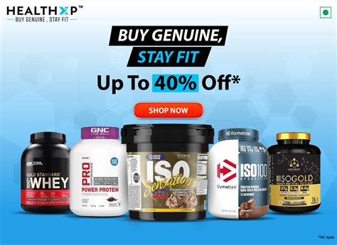 HealthXP® : Buy India's Authentic Online Protein Supplements Online