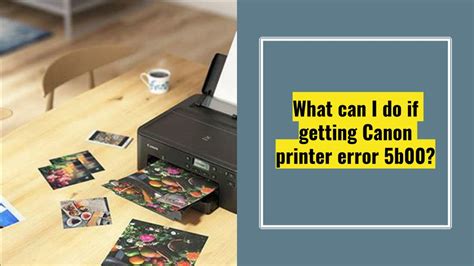 Canon Printer Error Code 5B00 的图像结果
