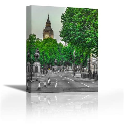 Karmakara Big Ben from city street, London - Fine Art Print Wall Art ON ...