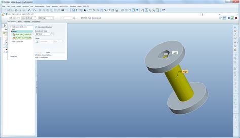Pro/E Assembly Features Tutorial 的图像结果