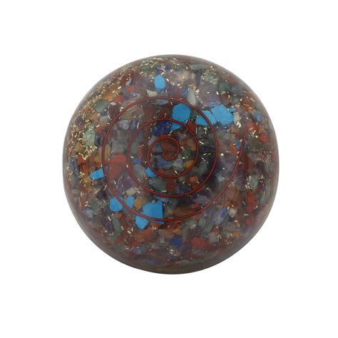 Seven Chakra Orgone Dome – Healing Crystals India