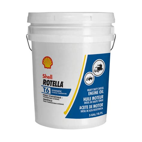 Shell Rotella T6 Triple Protection Synthetic 5W-40 - 18.9L | UFA