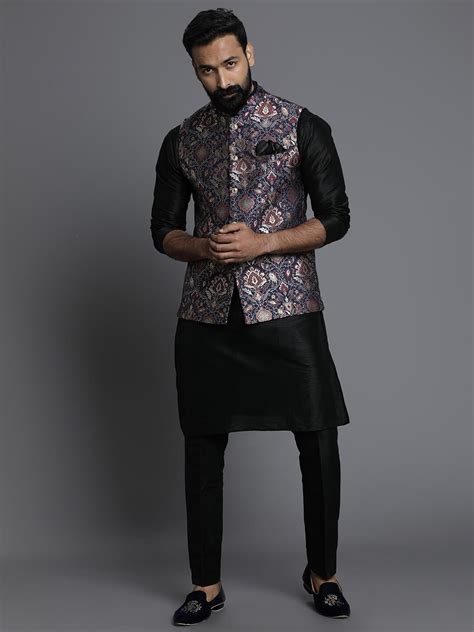 Rent Ethnic Jackets & Kurta Pyjama - Stylish & Affordable | Candidmen
