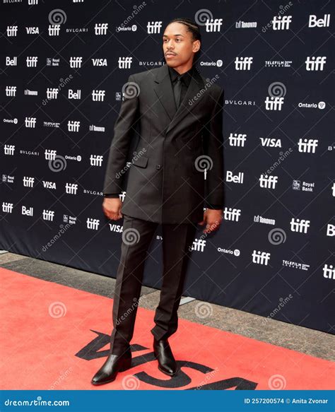 Kelvin Harrison Jr. at the Premiere of Chevalier Movie in Toronto 2022 ...