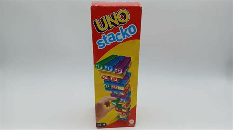 UNO Stacko Board Game: Rules for How to Play - Geeky Hobbies