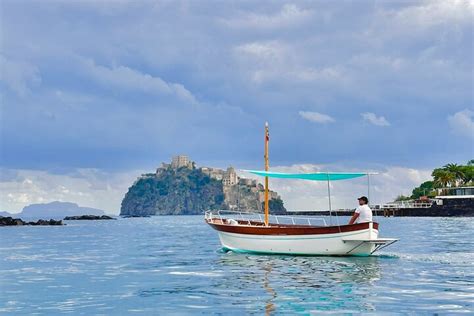 2024 Private tour of the island of Ischia and/or Procida on Gozzo Apreamare