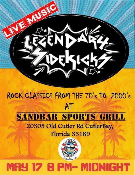 Epic Friday Night with Legendary SideKicks, Sandbar Dr, Halifax, NS B4E ...