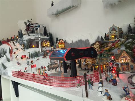 Seilbahn Talstation Ski Lift, Lemax, Christmas Villages, Diorama ...