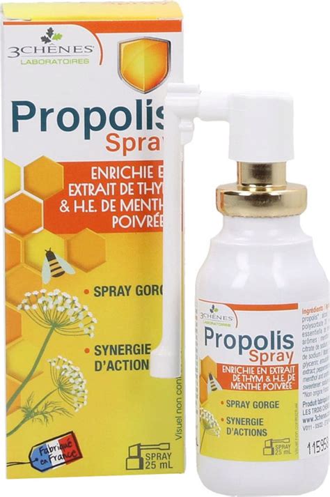 Propolis Throat Spray, 25 ml - 3 Chenes Laboratoires - VitalAbo online shop