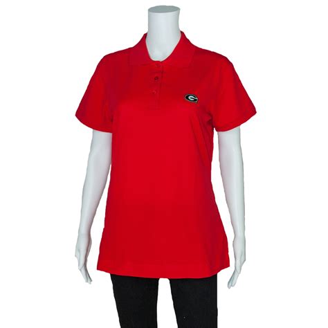 Georgia Ladies Polo Shirt | UGA Ladies Polo Shirt | Georgia Bulldogs ...