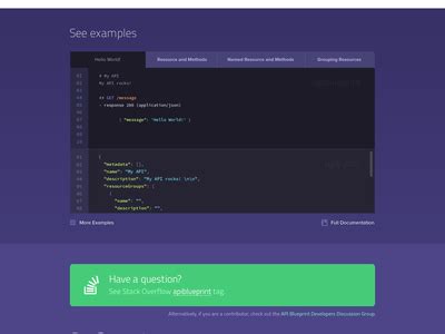 Image result for API Interface Blueprint Sample