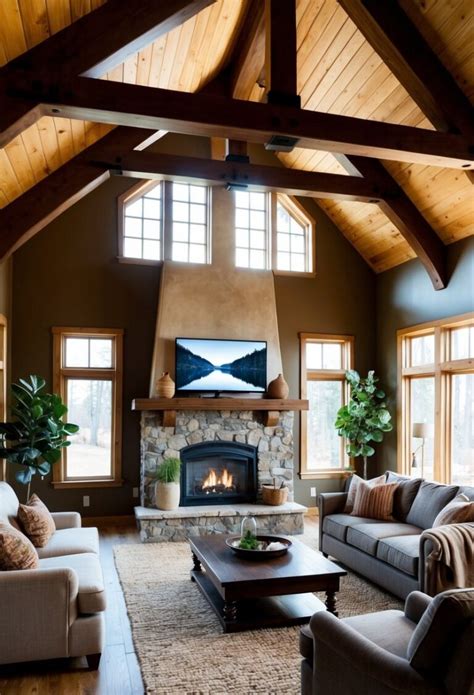 37 Rustic Living Room Ideas