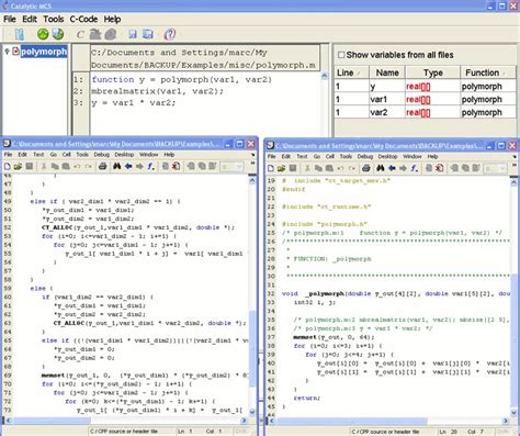 MATLAB C Code Generation MathWorks Video 的图像结果