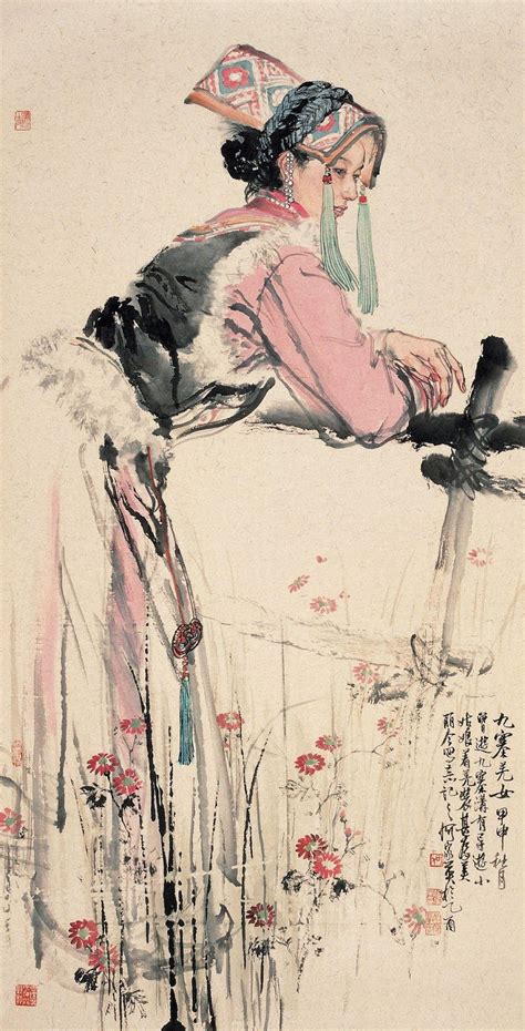 何家英(He Jiaying)... | Kai Fine Art Chinese Art Painting, Painting ...