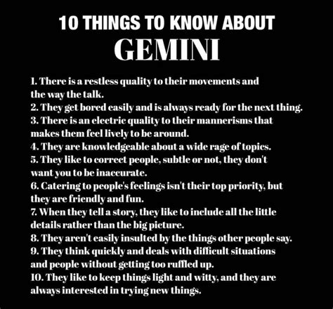Gemini Zodiac Quotes - 10 Things to Know About Genni