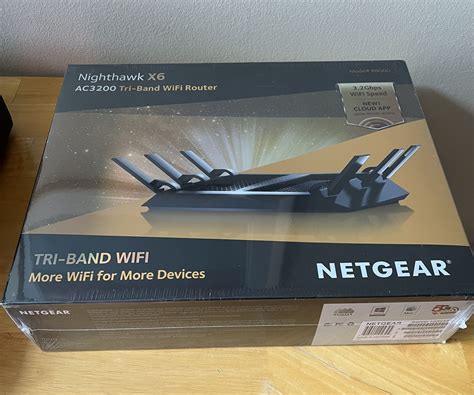 Netgear Nighthawk X6 AC3200 Tri-Band WI-FI Router Brand New…never ...