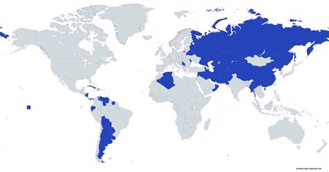 If Russia created NATO... : r/Maps