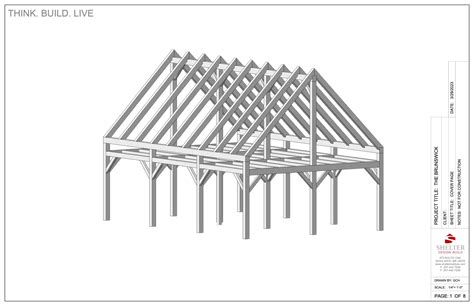 Timber Frame Plans House Framing For Build It Yourself House Kits