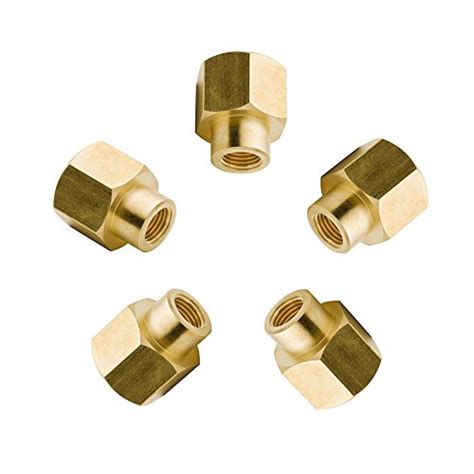 Buy Vis Brass Pipe Fitting, Reducing Coupling, 3/8" NPT Female x 1/4 ...