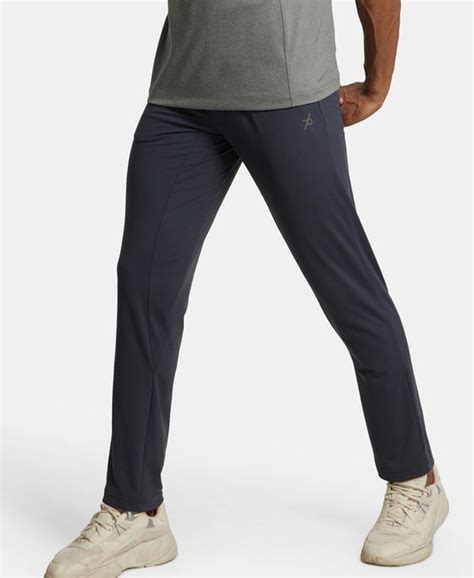 Buy Soft Touch Microfiber Elastane Stretch Trackpant with Side Pockets ...