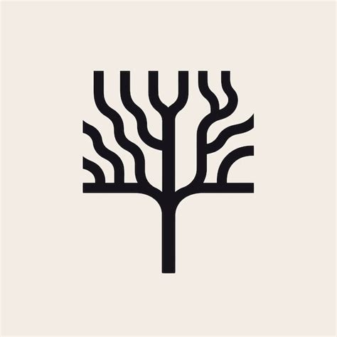 Free vector silhouette tree symbol logo icon favicon image | Premium Vector