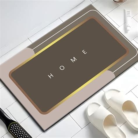 Buy UMAI Polyester Non-Woven Felt Bathroom Mat (40 * 60cm) Bath Mat ...