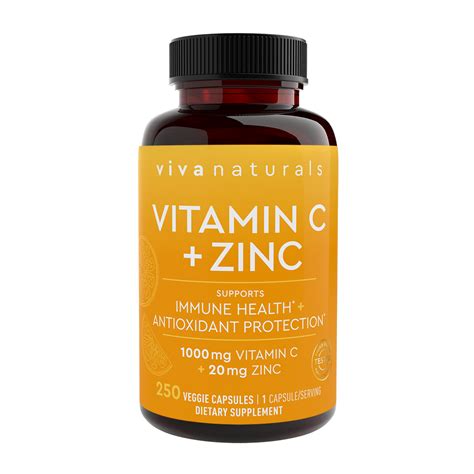 Vitamin C with Zinc - Viva Naturals