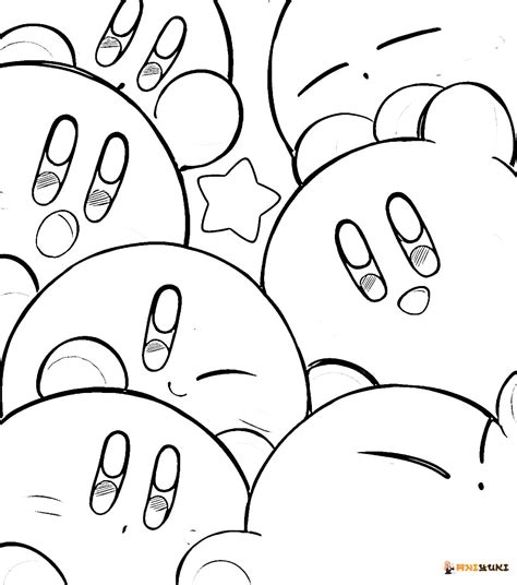 10 Cute Kirby Printable Coloring Pages | KoloringPages