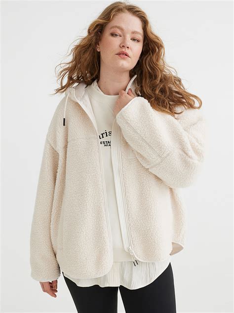 Buy H&M Woman Teddy Tailored Jacket - Jackets for Women 20225684 | Myntra