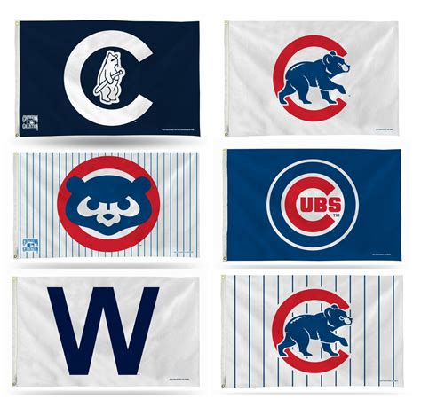 Chicago Cubs 3x5 outdoor Flag - Large Outdoor Flag - Pole flag - pick ...