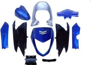 network fit for full body kit dio old model blue Bike Headlight Visor ...