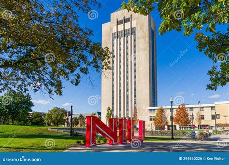 College Letters and Holmes Student Center on the Campus of Northern ...
