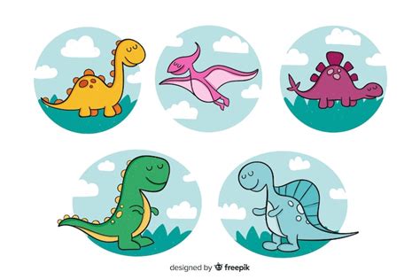 Cute dinosaur Vectors - Download Free High-Quality Vectors from Freepik ...