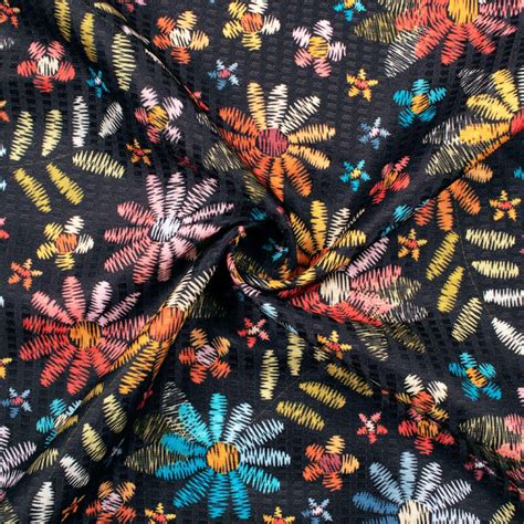Multi-Color Floral Pattern Digital Print Sherwani Fabric (Width 58 Inc ...