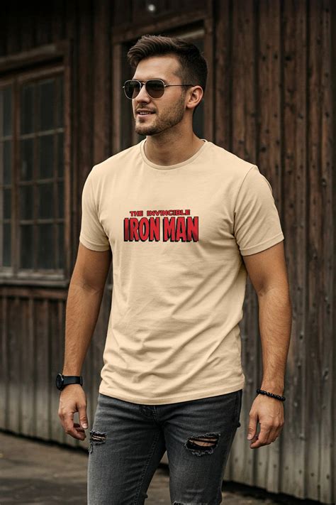 Iron Man T Shirt | Shop Official Ironman Merchandise for Men Online ...