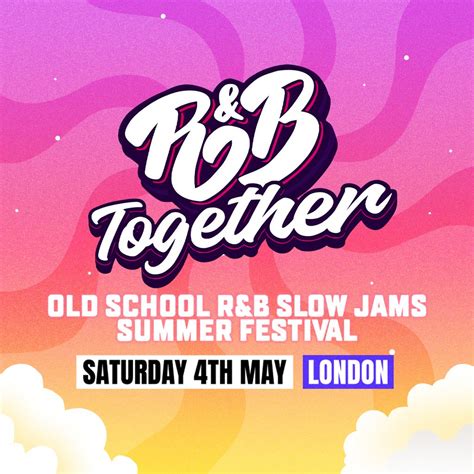 Old School R&B Slow Jams Summer Festival, The Steel Yard, London, 4 May ...