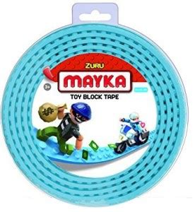 Zuru Toys Mayka Block Tape, 2 Stud, Light Blue - Mayka Block Tape, 2 ...