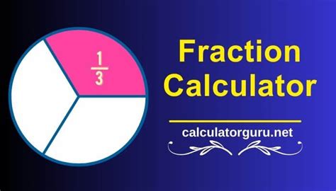Fraction Calculation 的图像结果