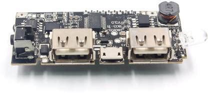 TCS Dual USB 5V 1A 2.1A Mobile Power Bank Module Power Supply ...