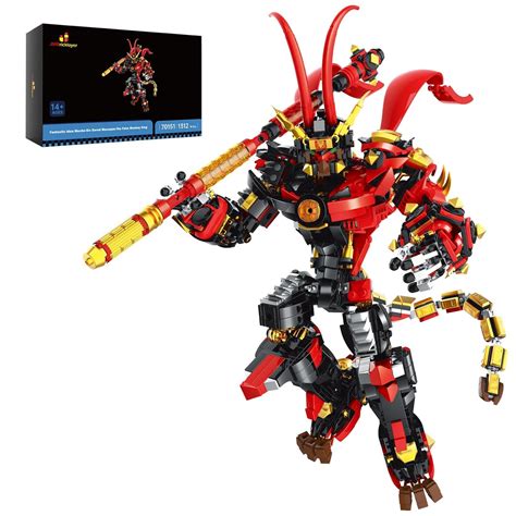 JMBricklayer Mech Robot Building Block Sets, Monkey King Action Figures ...