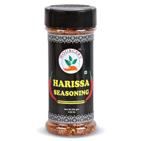 Nourcery Harissa Seasoning, 100gm (Baqlouti Pepper Condiment) : Amazon ...
