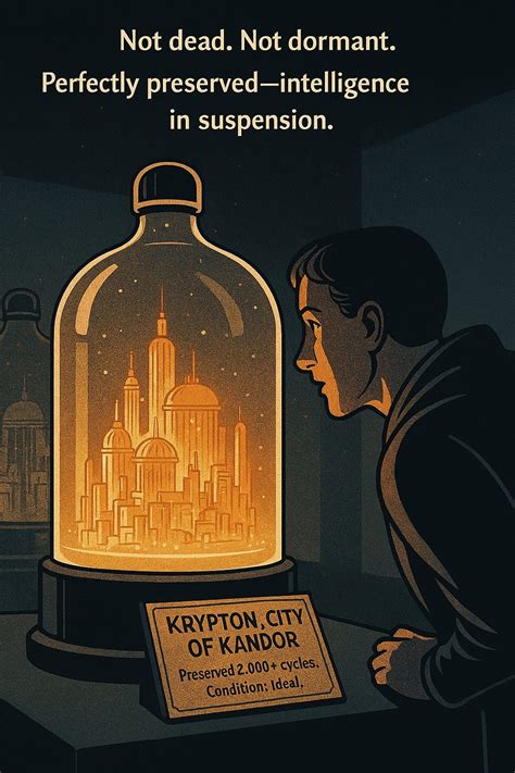 Kandor Compression: What Krypton’s Bottled City Teaches Us About AGI ...