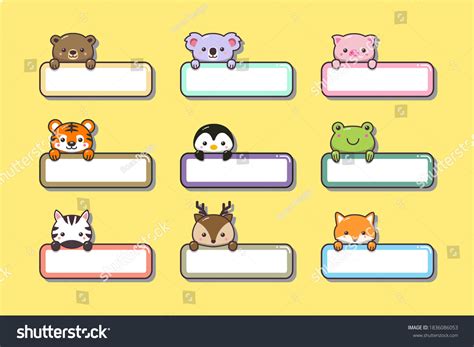 Kindergarten Name Tag Clipart