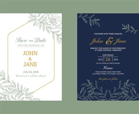 Image result for Wedding Invitation Examples
