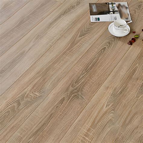 Contemporary Light Wood Matte Click Lock Slip Resistant Waterproof ...