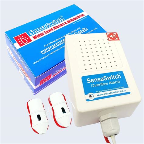 SensaSwitch Water Tank Overflow Alarm Bell with Water Sensor, Model-OCA ...
