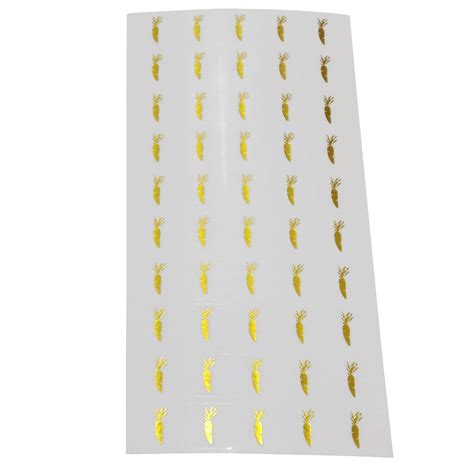 Buy Carrot Food Choice Stickers for Place Cards- Meal Stickers (Clear ...