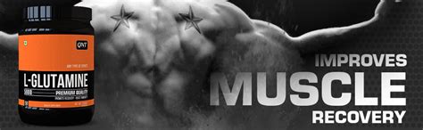QNT L-Glutamine 5000, Promote Recovery & Boost Immunity, 250g, 50 ...