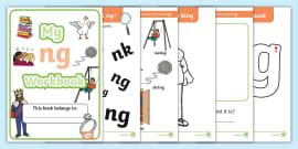 My Phase 3 Digraph Workbook (th) worksheets (teacher made)